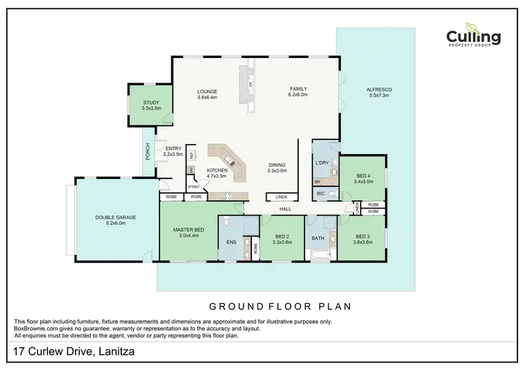 Floorplan of Homely rural property listing, 17 Curlew Drive, Lanitza NSW 2460