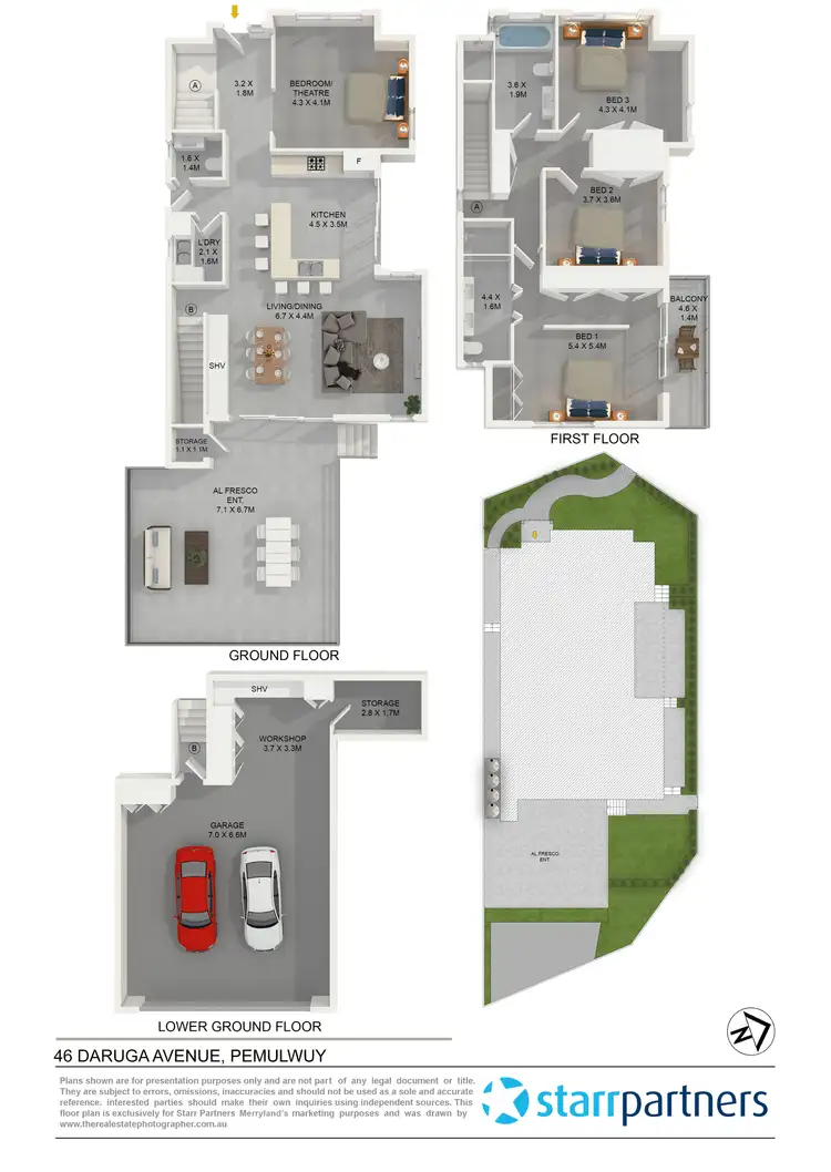 Floorplan of Homely house listing, 46 Daruga Avenue, Pemulwuy NSW 2145