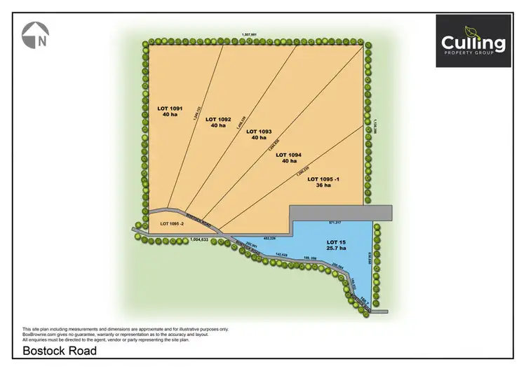 Floorplan of Homely rural property listing, Lot 15 Bostock Road, Tucabia NSW 2462