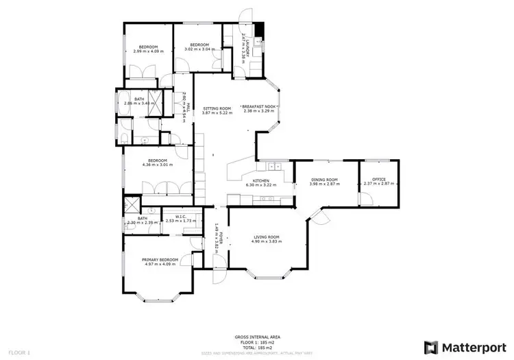 Floorplan of Homely house listing, 5 Anna Kristina Circuit, Boambee East NSW 2452