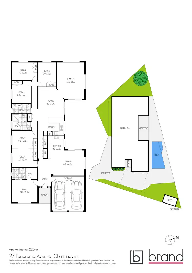 Floorplan of Homely house listing, 27 Panorama Avenue, Charmhaven NSW 2263