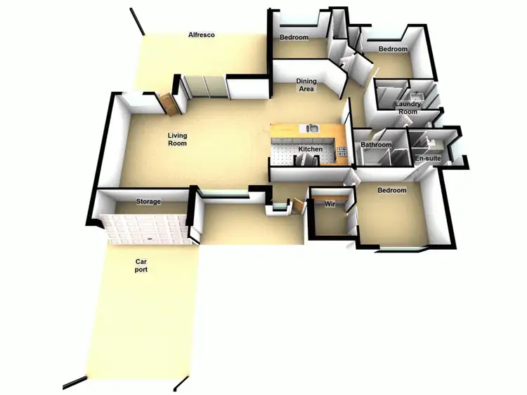 Floorplan of Homely house listing, 7 Kennedy Street, Caboolture QLD 4510