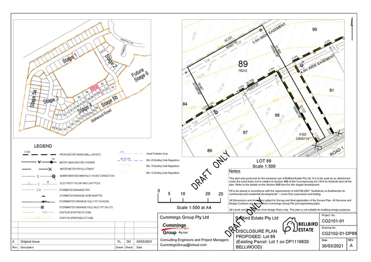 Floorplan of Homely land listing, Lot 89 Bellbird Estate, Nambucca Heads NSW 2448