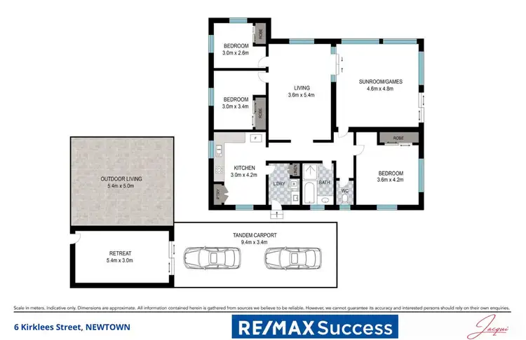 Floorplan of Homely house listing, 6 Kirklees Street, Newtown QLD 4350