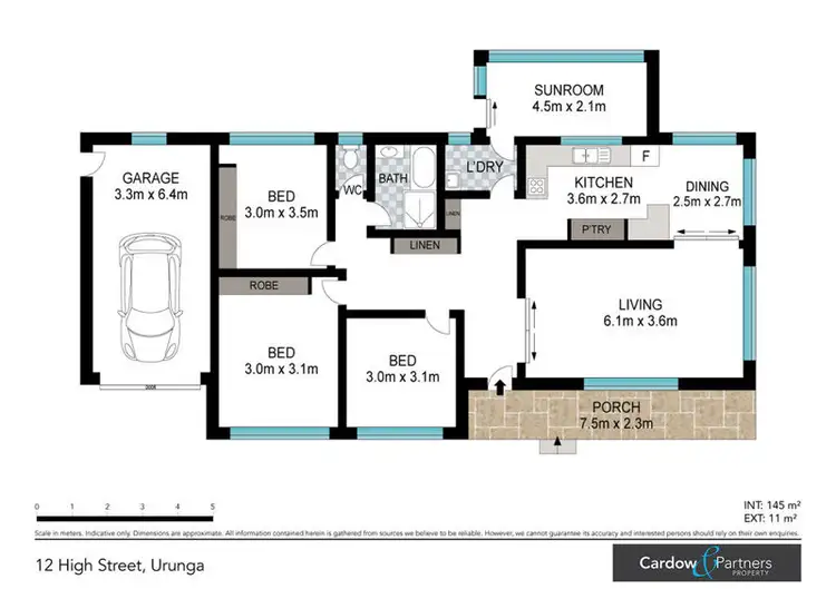 Floorplan of Homely house listing, 12 High Street, Urunga NSW 2455