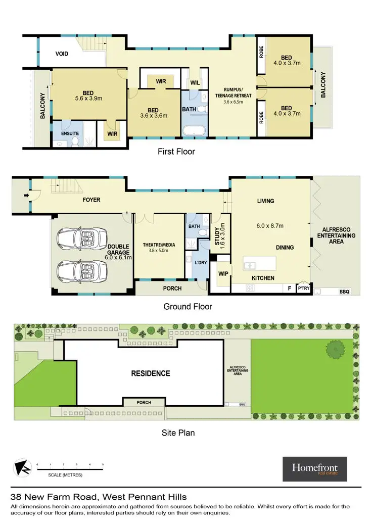 Floorplan of Homely house listing, 38 New Farm Road, West Pennant Hills NSW 2125