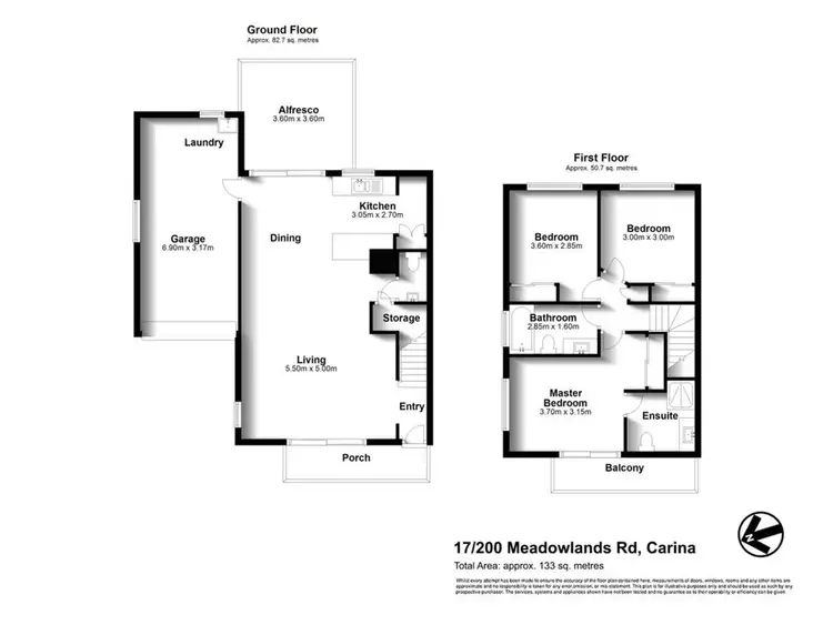 Floorplan of Homely townhouse listing, 17/200 Meadowlands Road, Carina QLD 4152