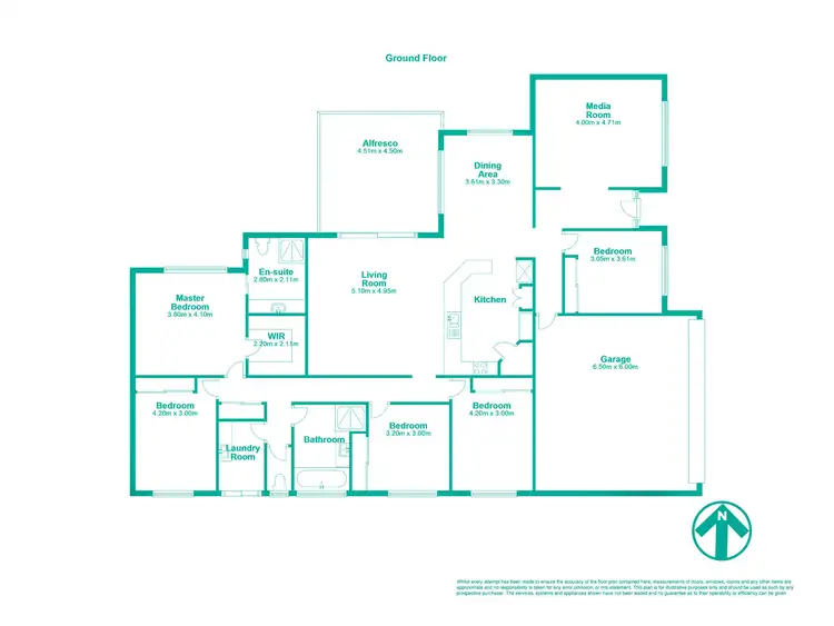 Floorplan of Homely house listing, 14 Saint Pauls Avenue, Pelican Waters QLD 4551