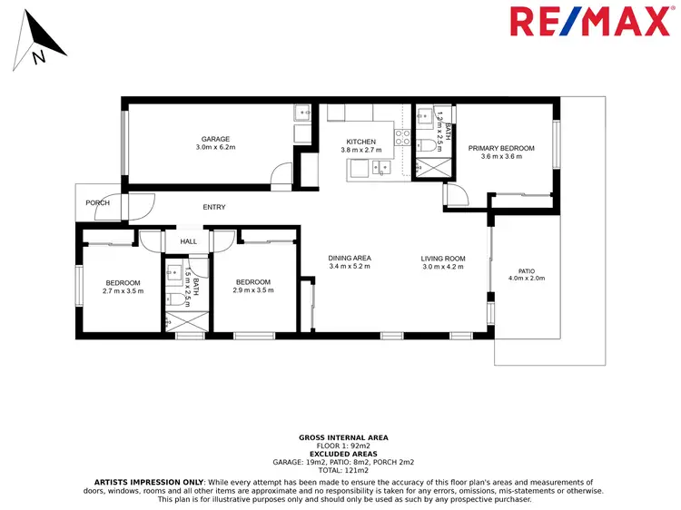 Floorplan of Homely house listing, 2/35 Citron Place, Palmwoods QLD 4555