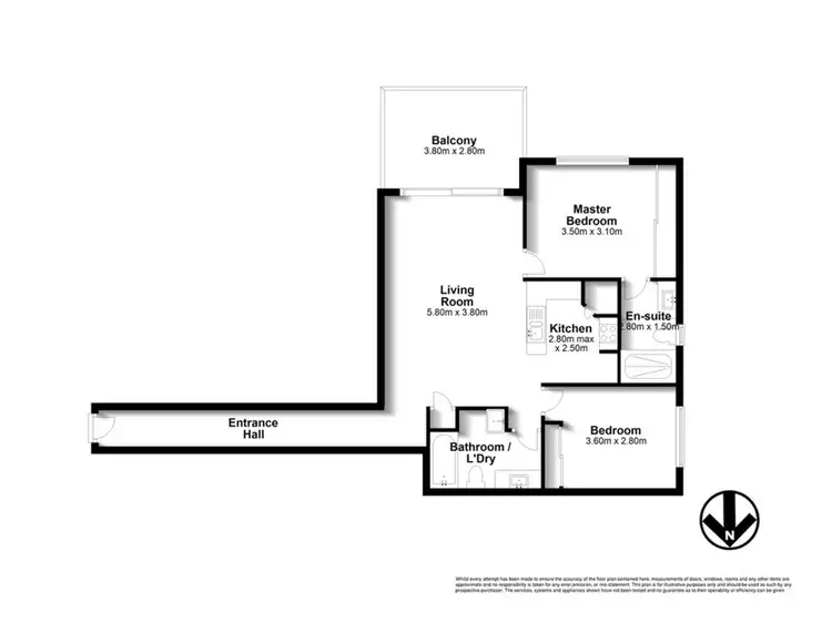 Floorplan of Homely unit listing, 5/8 Duffy Street, Zillmere QLD 4034