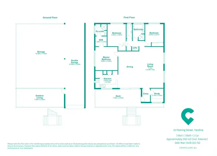 Floorplan of Homely house listing, 24 Fleming Street, Yandina QLD 4561