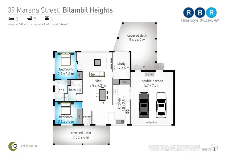 Floorplan of Homely house listing, 39 Marana St, Bilambil Heights NSW 2486
