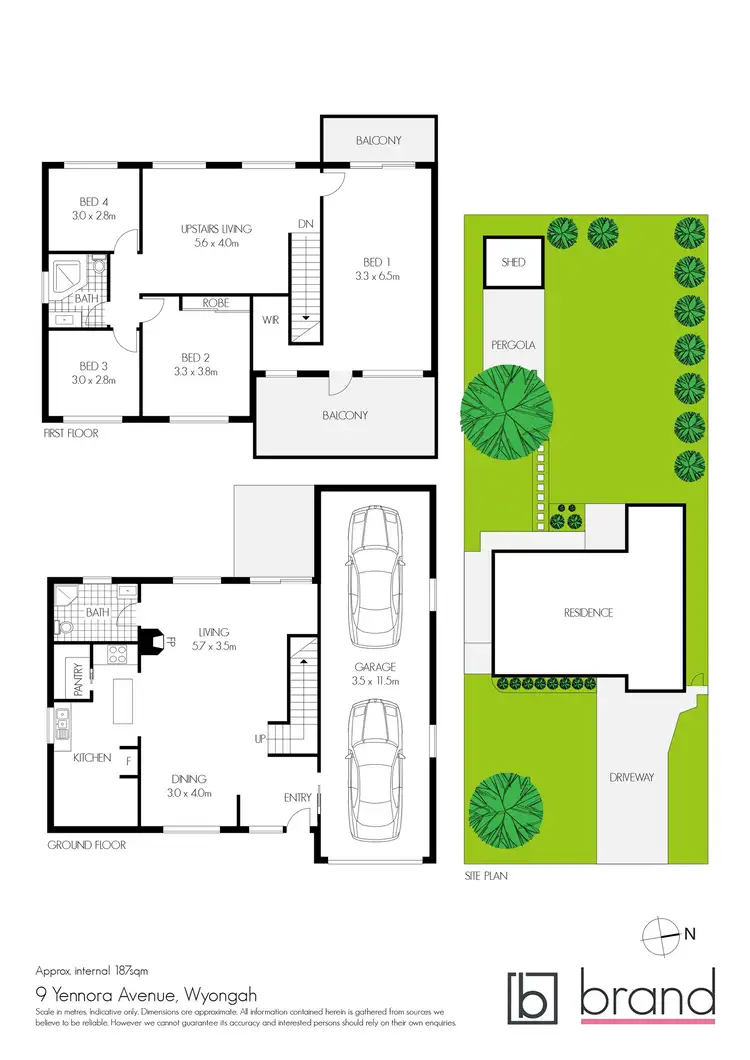 Floorplan of Homely house listing, 9 Yennora Avenue, Wyongah NSW 2259