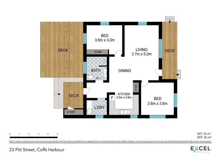 Floorplan of Homely house listing, 23 Pitt Street, Coffs Harbour NSW 2450