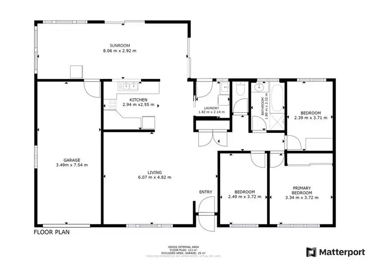 Floorplan of Homely house listing, 10 Katherine Close, Coffs Harbour NSW 2450