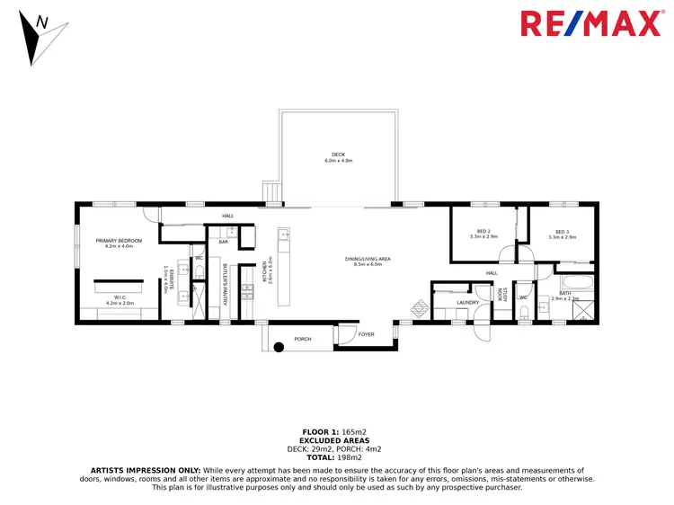 Floorplan of Homely rural property listing, 72 Misty Rise Road, Image Flat QLD 4560