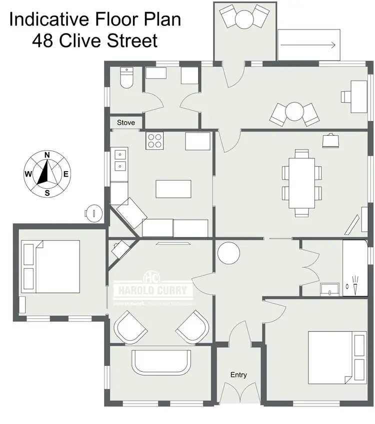 Floorplan of Homely house listing, 48 Clive Street, Tenterfield NSW 2372