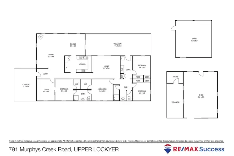 Floorplan of Homely rural property listing, 791 Murphys Creek Road, Upper Lockyer QLD 4352