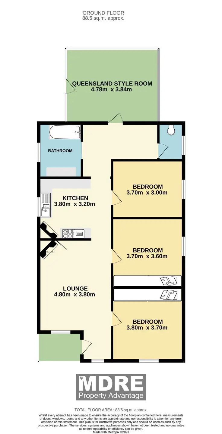 Floorplan of Homely house listing, 41 Southon Street, Mayfield NSW 2304