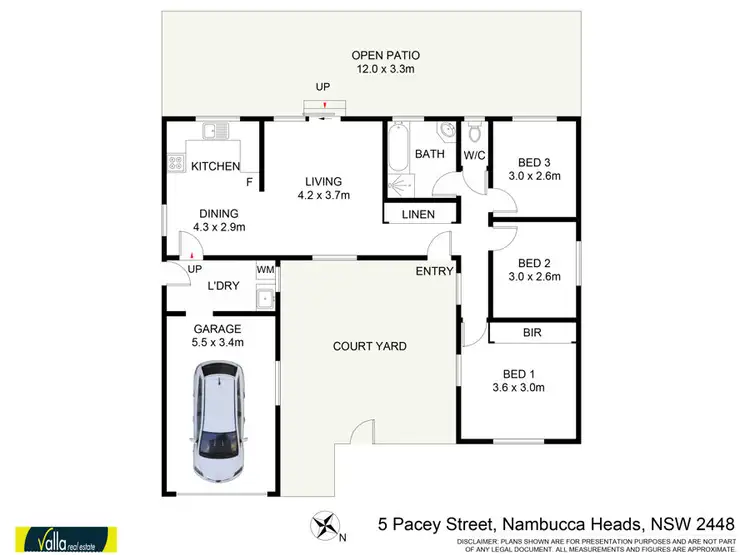 Floorplan of Homely house listing, 5 Pacey Street, Nambucca Heads NSW 2448
