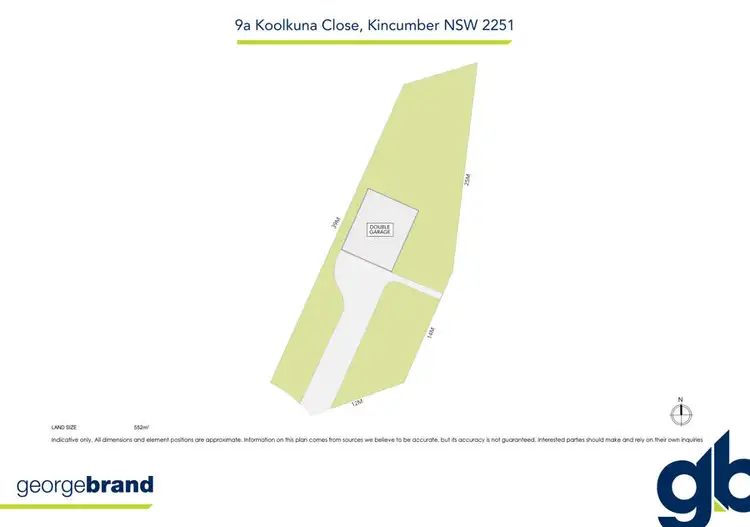 Floorplan of Homely land listing, 9a Koolkuna Close, Kincumber NSW 2251