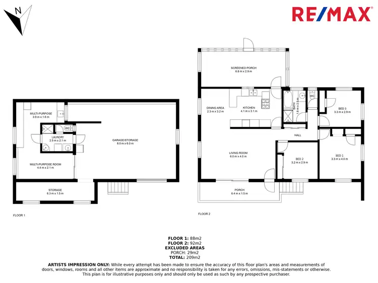 Floorplan of Homely house listing, 9 Valley View Street, Burnside QLD 4560