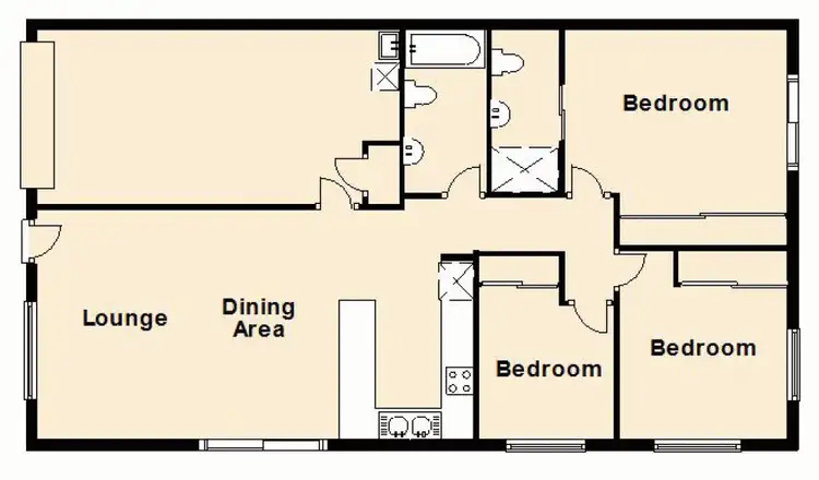 Floorplan of Homely unit listing, 805/2 Nicol Way, Brendale QLD 4500