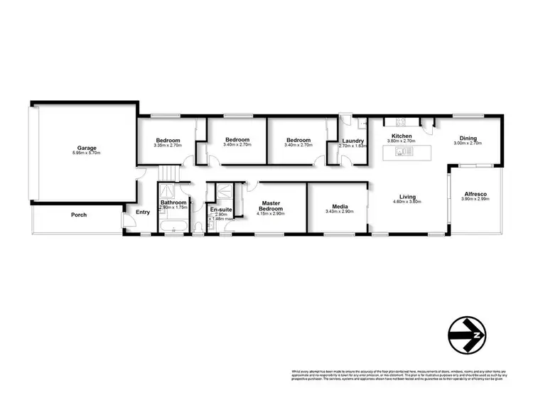 Floorplan of Homely house listing, 2 Garfield Terrace, Everton Hills QLD 4053