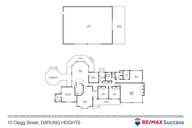 Floorplan of Homely rural property listing, 10 Clegg Street, Darling Heights QLD 4350