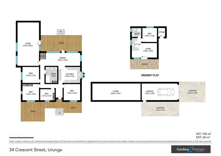 Floorplan of Homely house listing, 34 Crescent Street, Urunga NSW 2455