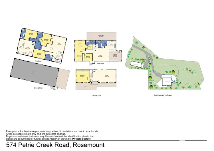 Floorplan of Homely rural property listing, 574 Petrie Creek Rd, Rosemount QLD 4560