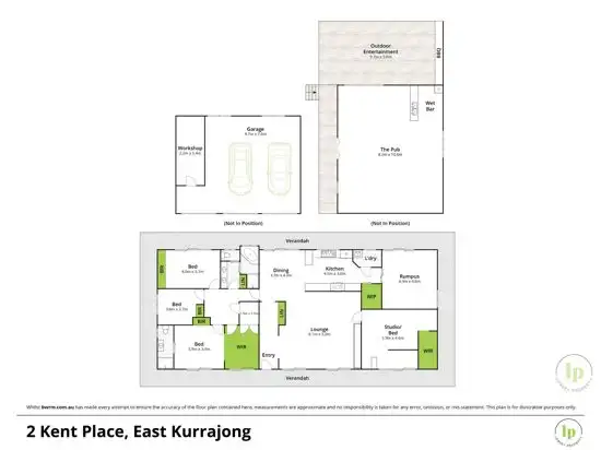 Floorplan of Homely rural property listing, 2 Kent Place, East Kurrajong NSW 2758