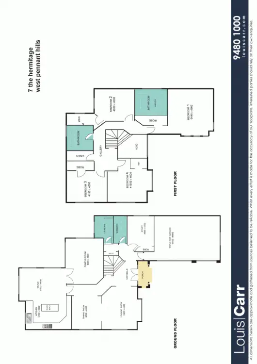 Floorplan of Homely house listing, 7 The Hermitage, West Pennant Hills NSW 2125