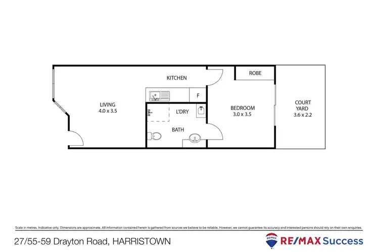 Floorplan of Homely unit listing, 27/55-59 Drayton Road, Harristown QLD 4350