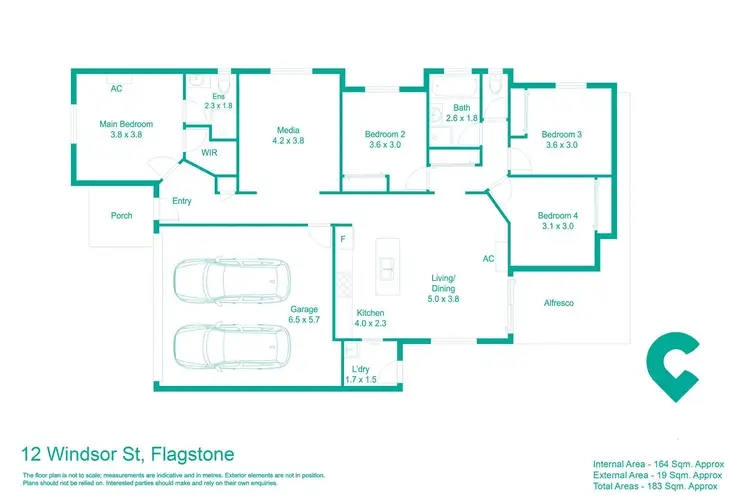 Floorplan of Homely house listing, 12 Windsor Street, Flagstone QLD 4280