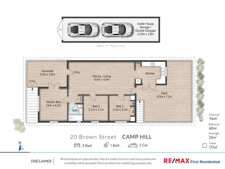 Floorplan of Homely house listing, 20 Brown Street, Camp Hill QLD 4152