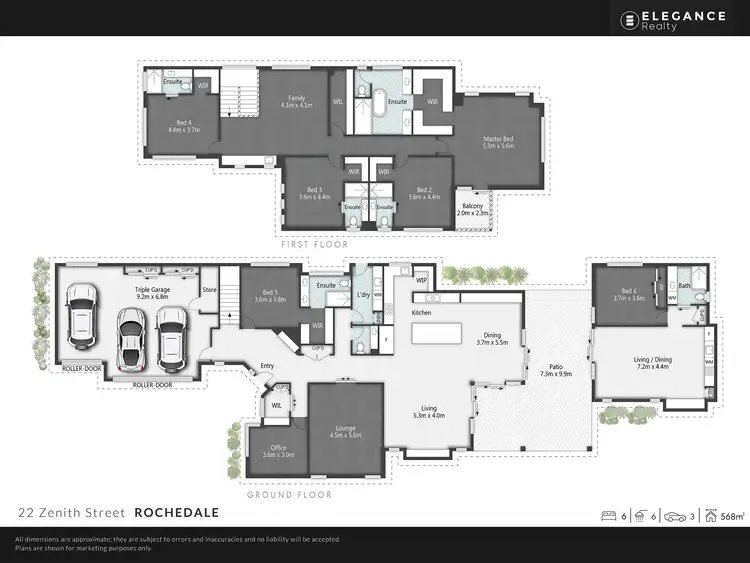 Floorplan of Homely house listing, 22 Zenith Street, Rochedale QLD 4123