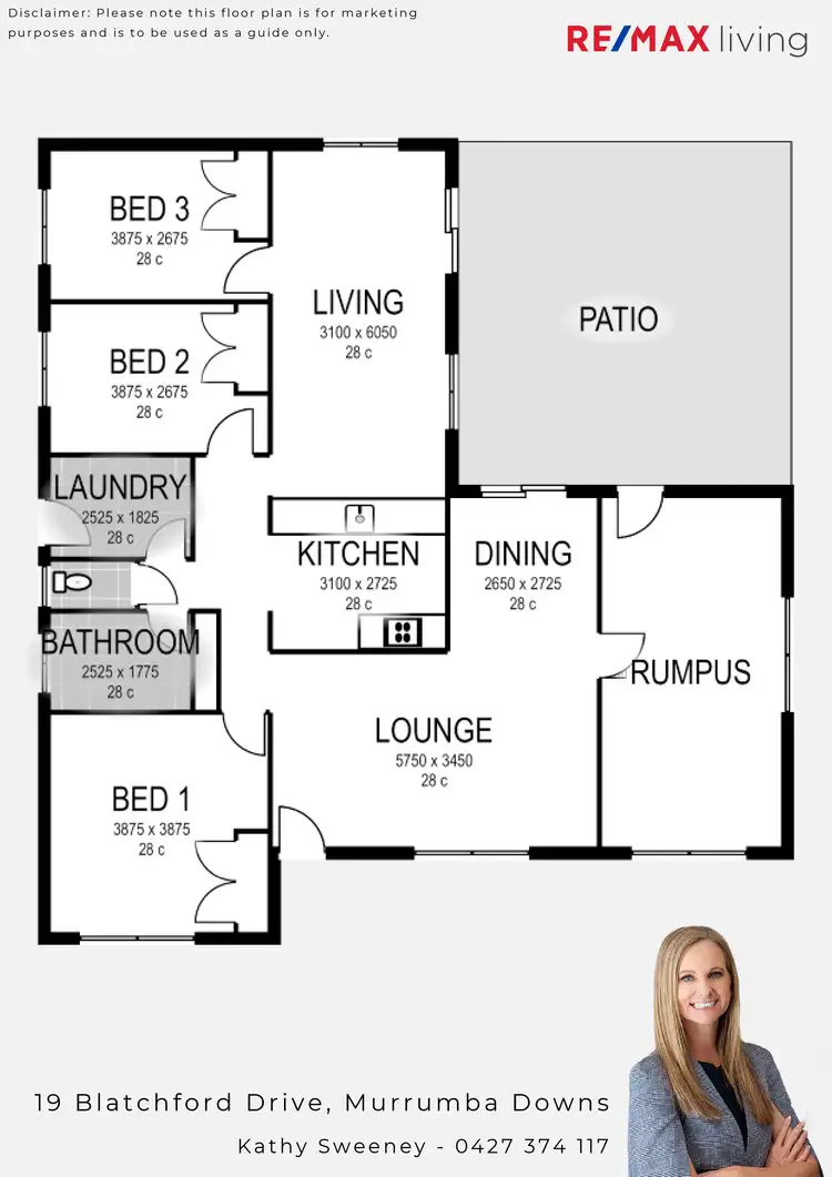 Floorplan of Homely house listing, 19 Blatchford Drive, Murrumba Downs QLD 4503