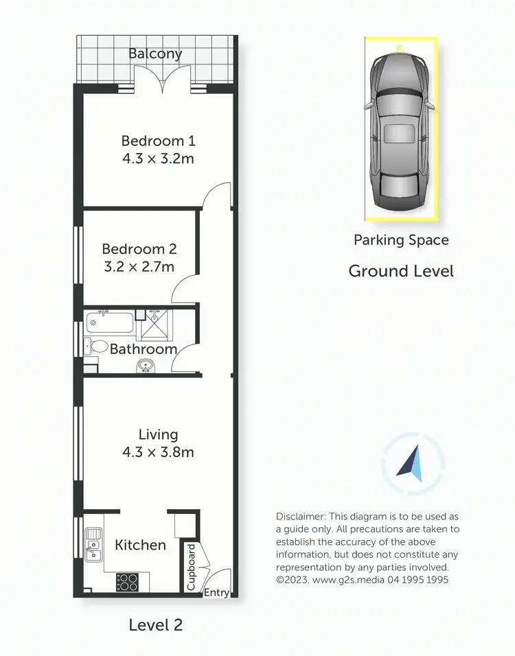 Floorplan of Homely apartment listing, 9/34 Ethel Street, Eastwood NSW 2122