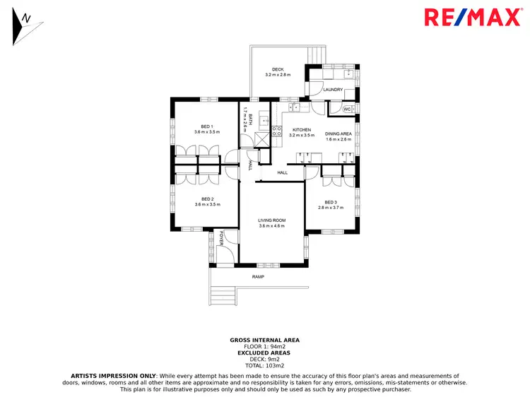 Floorplan of Homely house listing, 20 Fleming Street, Yandina QLD 4561