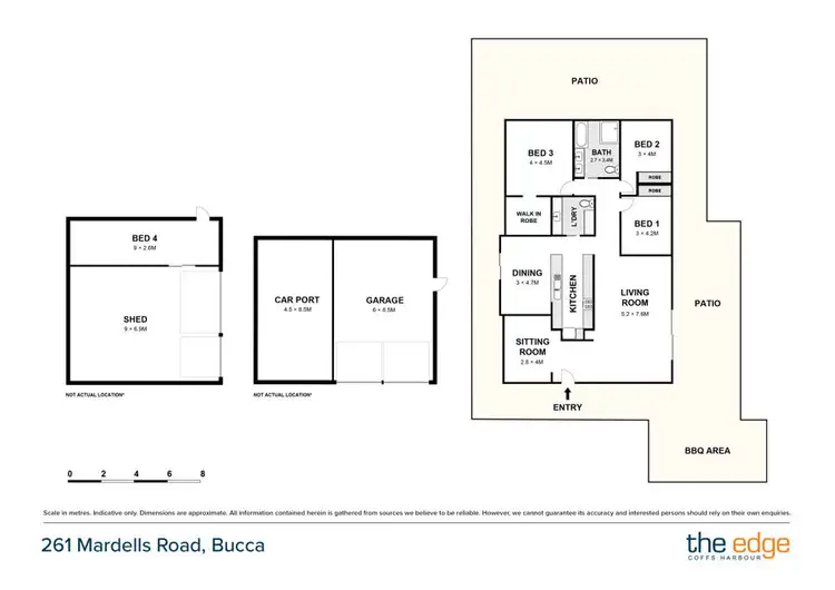 Floorplan of Homely rural property listing, 261 Mardells Road, Bucca NSW 2450
