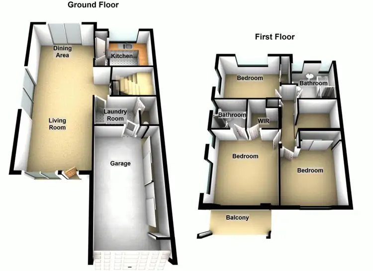 Floorplan of Homely townhouse listing, 10/69 Daw Road, Eight Mile Plains QLD 4113