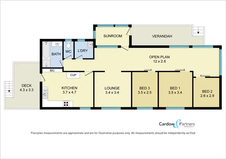Floorplan of Homely house listing, 38 Morgo Street, Urunga NSW 2455
