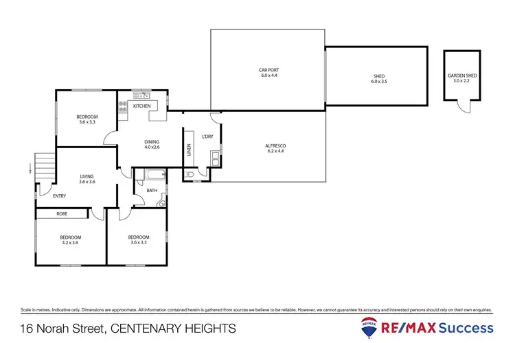 Floorplan of Homely house listing, 16 Norah Street, Centenary Heights QLD 4350