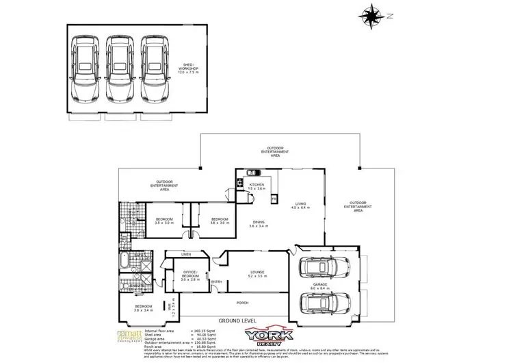 Floorplan of Homely house listing, 5 Roderick Drive, Cotswold Hills QLD 4350