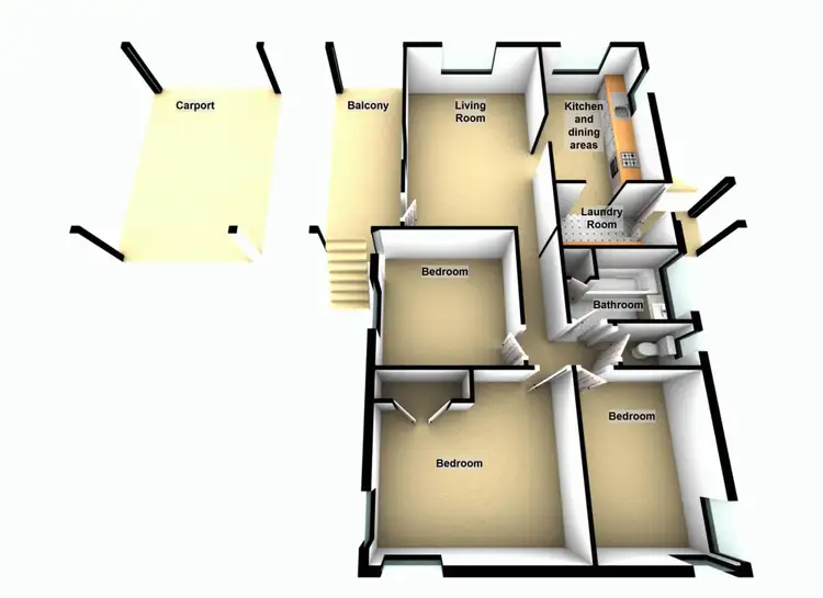 Floorplan of Homely house listing, 25 Lavaine Street, Bracken Ridge QLD 4017