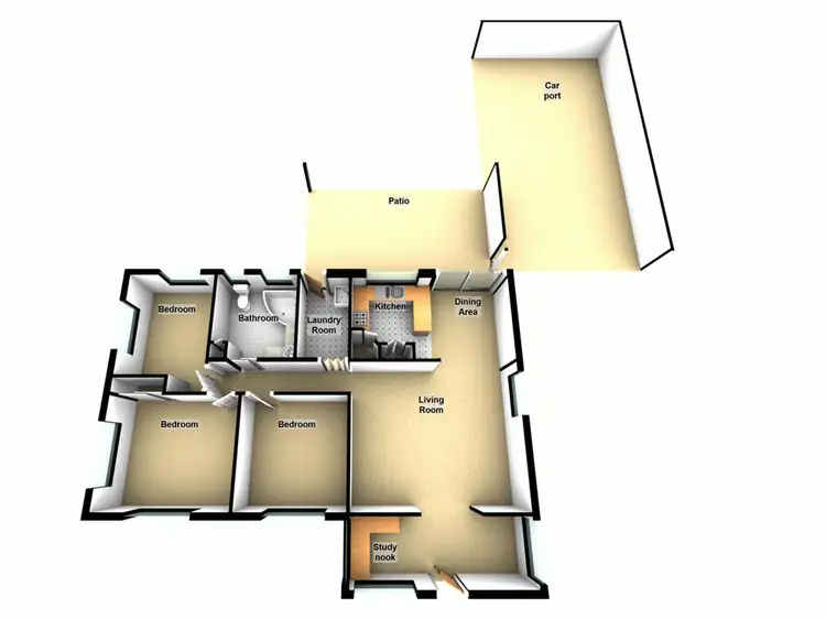 Floorplan of Homely house listing, 17 Mark Street, Morayfield QLD 4506