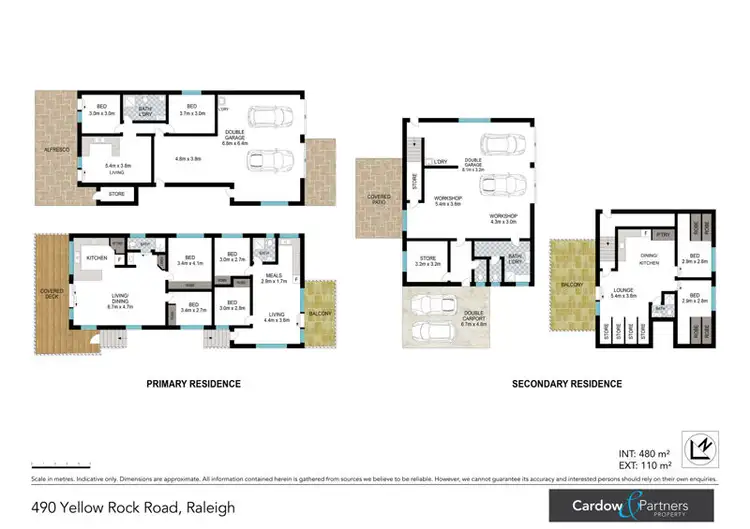 Floorplan of Homely house listing, 490 Yellow Rock Road, Raleigh NSW 2454