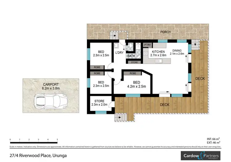 Floorplan of Homely house listing, 27/4 Riverwood Place, Urunga NSW 2455