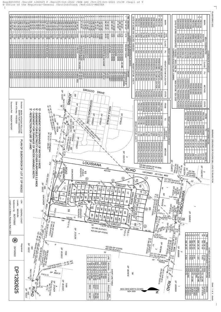 Floorplan of Homely land listing, 12 Childers Circuit, Wadalba NSW 2259